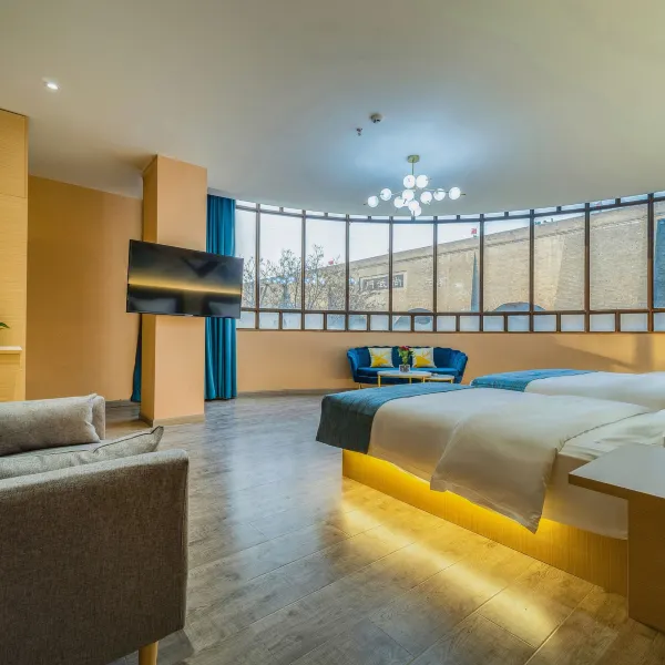 轻住·君怡来精品酒店(西安钟鼓楼洒金桥地铁站店)基本介绍-西安酒店预定一律低至6折