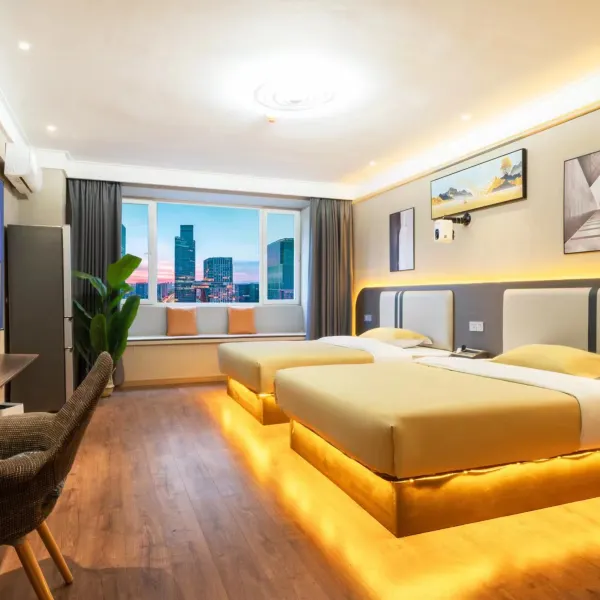 漫品X影院酒店(金滹沱地铁站店)基本介绍-西安酒店预定一律低至6折