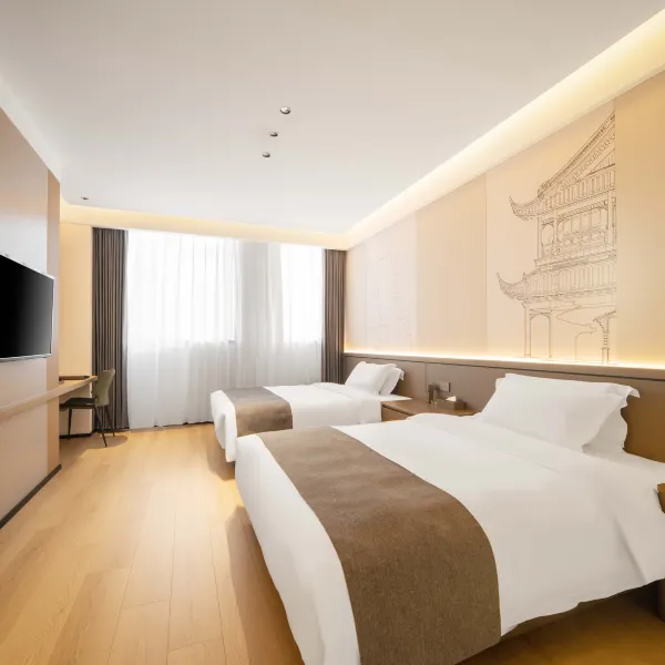 恋长安精品酒店(西安钟鼓楼回民街地铁站店)基本介绍-西安酒店预定一律低至6折