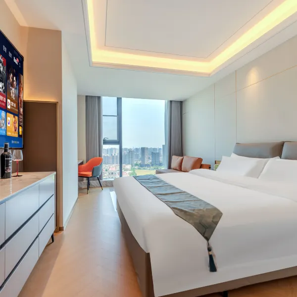 朴树酒店(西安禾盛京广科技二路地铁站店)基本介绍-西安酒店预定一律低至6折