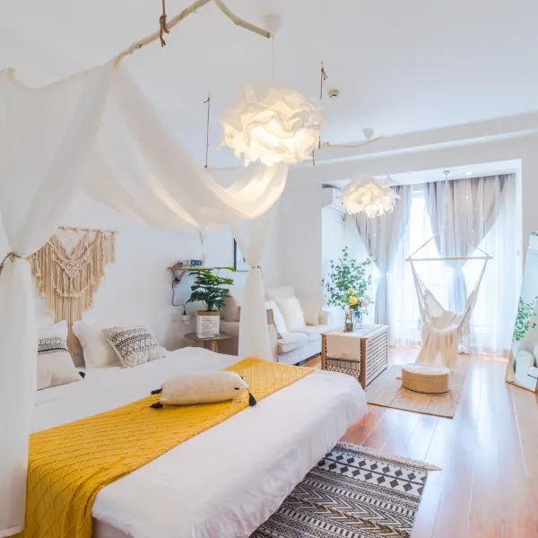 Onehome艺术民宿(西安老城根Gpark景曜门地铁站店)基本介绍-西安酒店预定一律低至6折