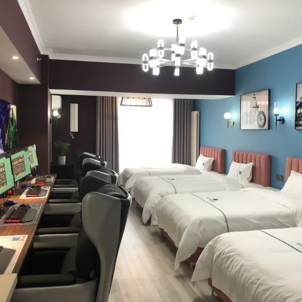 西安纽扣电竞公寓基本介绍-西安酒店预定一律低至6折