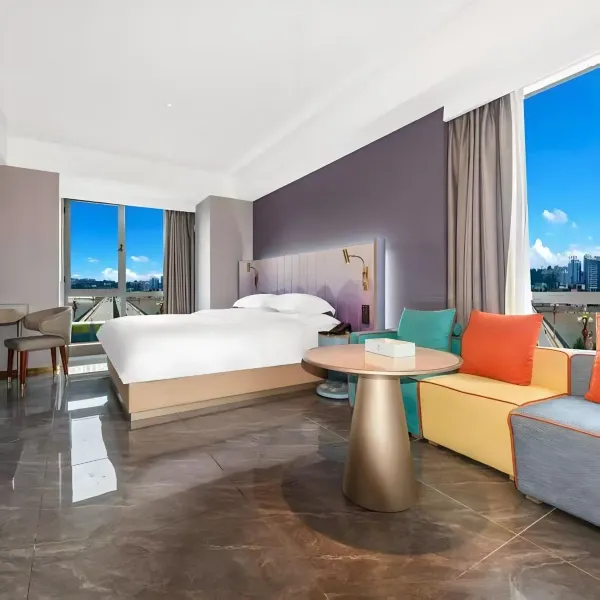 西安羽·浛民宿(曲江汉华城店)基本介绍-西安酒店预定一律低至6折