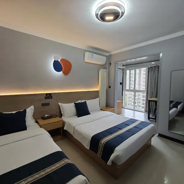 铂仕酒店公寓(西安高铁北站地铁站店)基本介绍-西安酒店预定一律低至6折