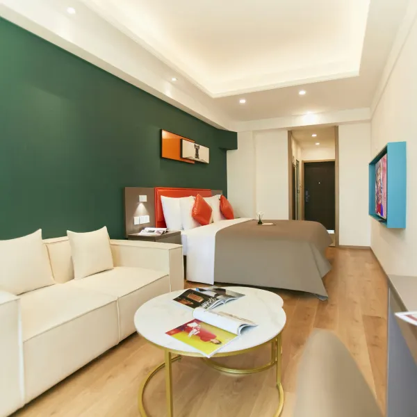 欢居酒店(省人民医院地铁站店)基本介绍-西安酒店预定一律低至6折