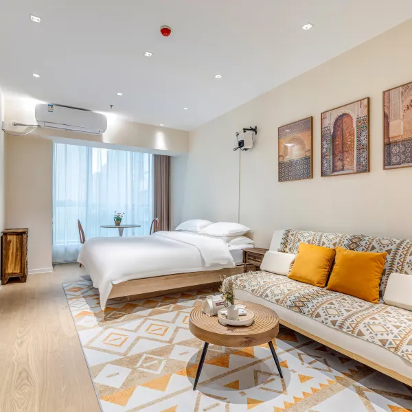 枫澜高空设计师民宿(西安曲江创意谷店)基本介绍-西安酒店预定一律低至6折