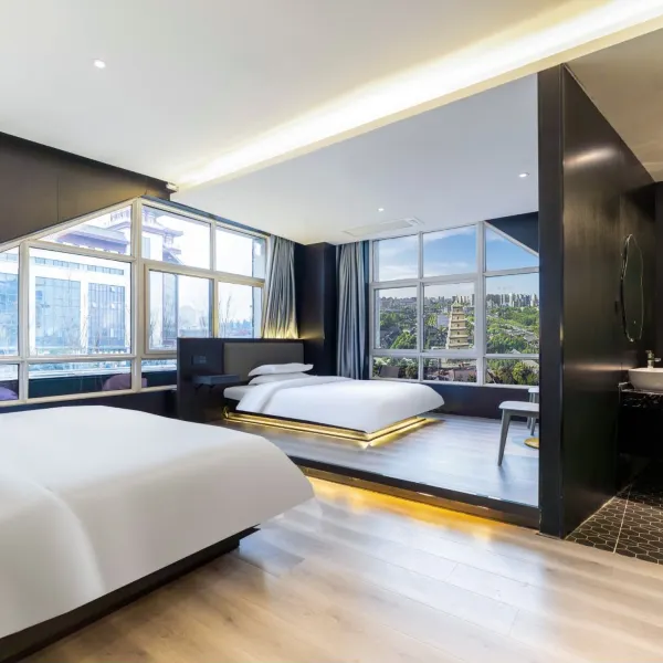 山舍·智能酒店(西安大唐不夜城大雁塔地铁站店)基本介绍-西安酒店预定一律低至6折