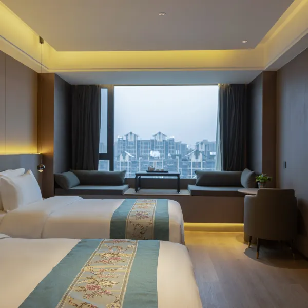 西安玖熠酒店(大雁塔大唐不夜城店)基本介绍-西安酒店预定一律低至6折