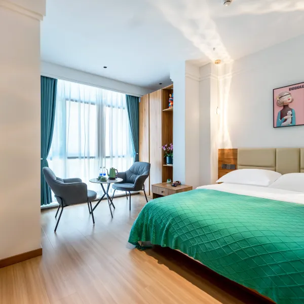 西安优兰酒店(滨河铁一中店)基本介绍-西安酒店预定一律低至6折