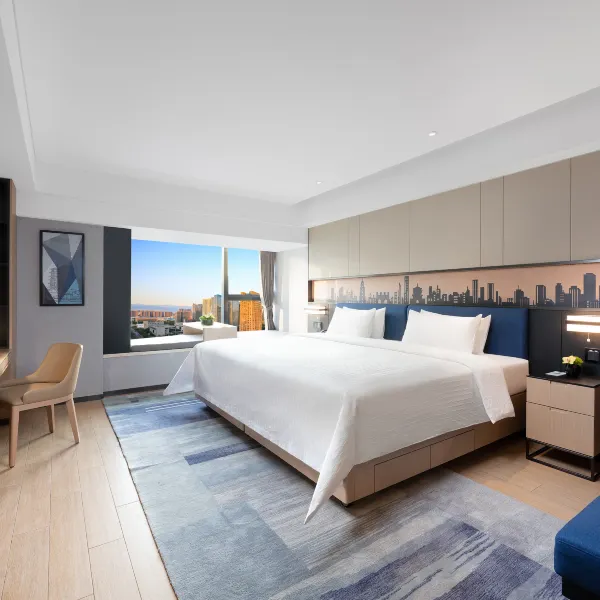 西安丽洲欢阁酒店(科技二路地铁站中晶科技广场店)基本介绍-西安酒店预定一律低至6折