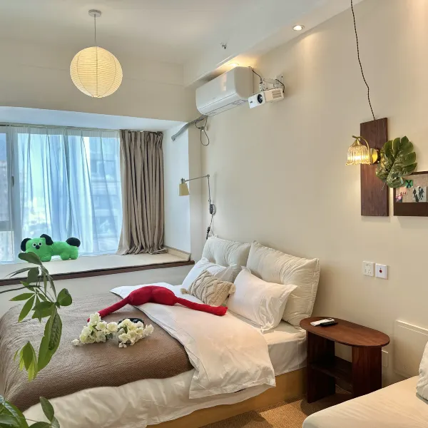 西安芊漪·拾光民宿(幸福林带韩森寨地铁站店)基本介绍-西安酒店预定一律低至6折